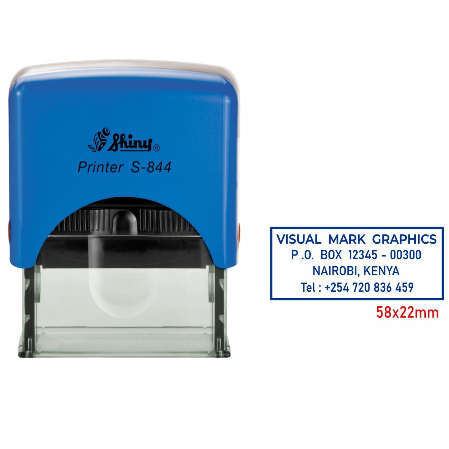 Customize pre ink automatic machine stamp with your own choice