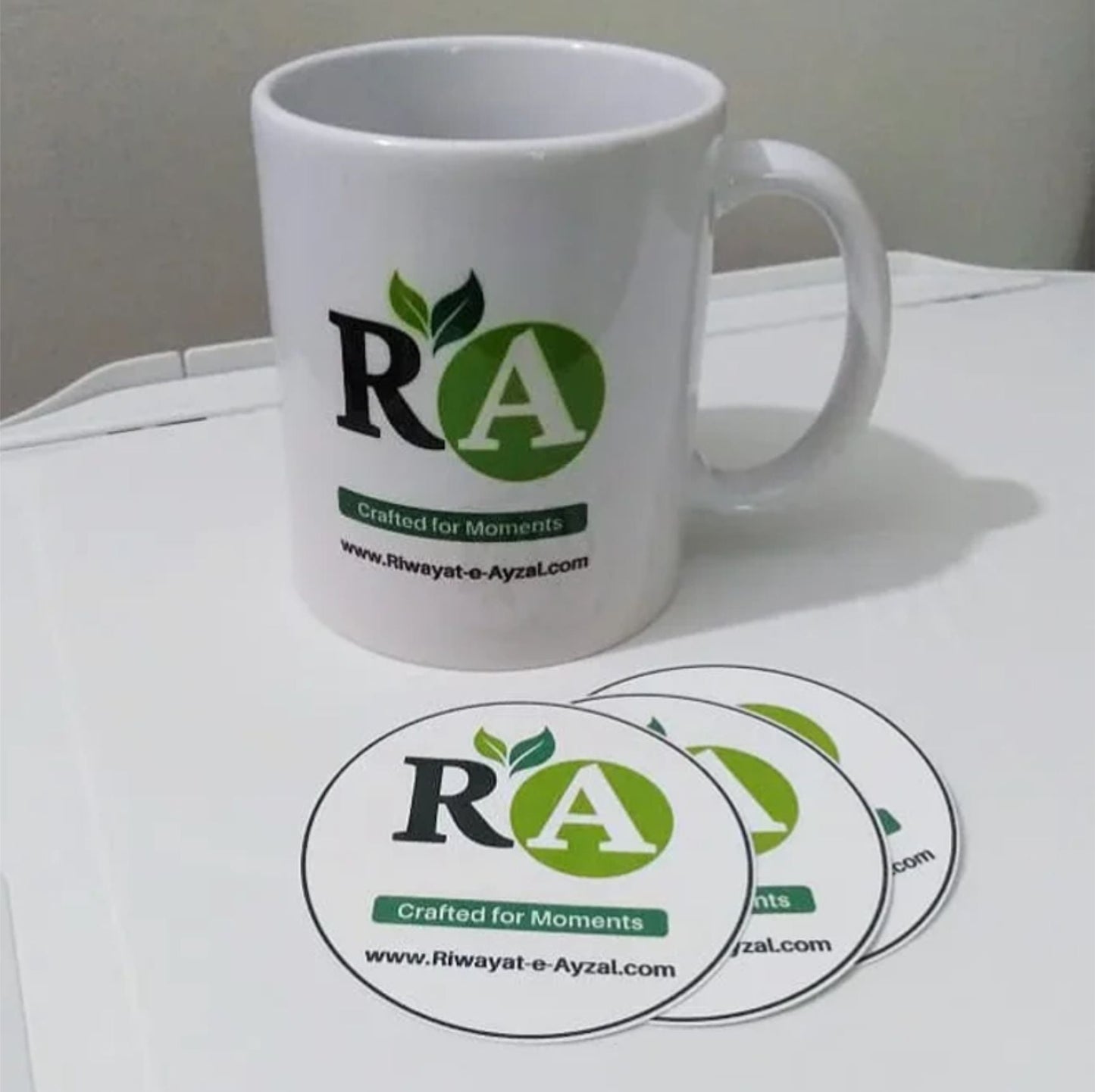70 Pcs Customized Logo Stickers For Your Business