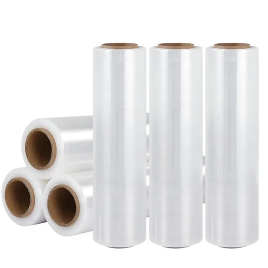 6 / 8 /12 / 19 Inch High Quality Shrink Wrap Stretch Roll | Sizes Available For Wrapping Products