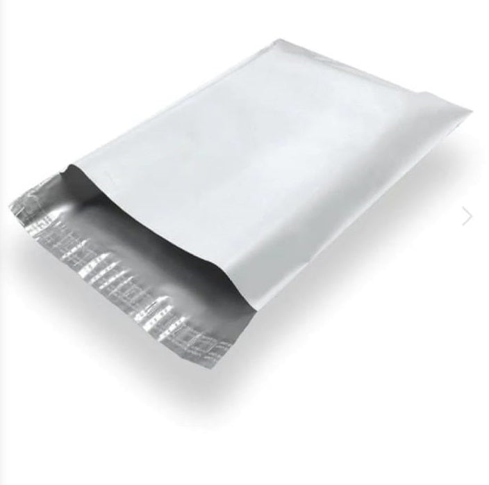 50 Pcs Courier Flyers Shipping Bags With Address Label Pocket - Sizes Available