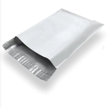 50 Pcs Courier Flyers Shipping Bags With Address Label Pocket - Sizes Available