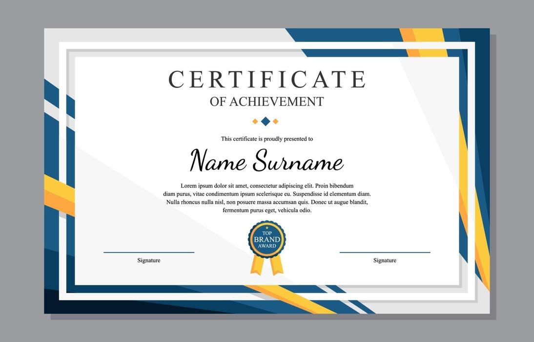 Customized Certificate A4 Size Printing | School Certificate | Achievement Certificate | Appreciation Certificate | A4 Size Certificate For Employee | With Lamination