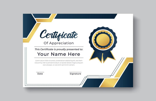 Customized Certificate A4 Size Printing | School Certificate | Achievement Certificate | Appreciation Certificate | A4 Size Certificate For Employee | With Lamination