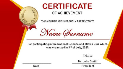 Customized Certificate A4 Size Printing | School Certificate | Achievement Certificate | Appreciation Certificate | A4 Size Certificate For Employee | With Lamination