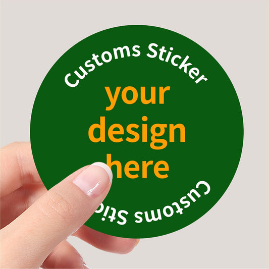 70 Pcs Customized Logo Stickers Own Your Design