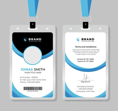 Custom PVC Card, Employee Card, Student ID Card