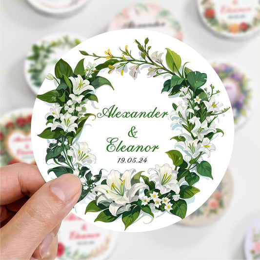 70 Pcs Customized Logo Stickers Own Your Design