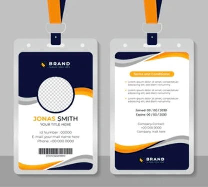 Custom PVC Card, Employee Card, Student ID Card