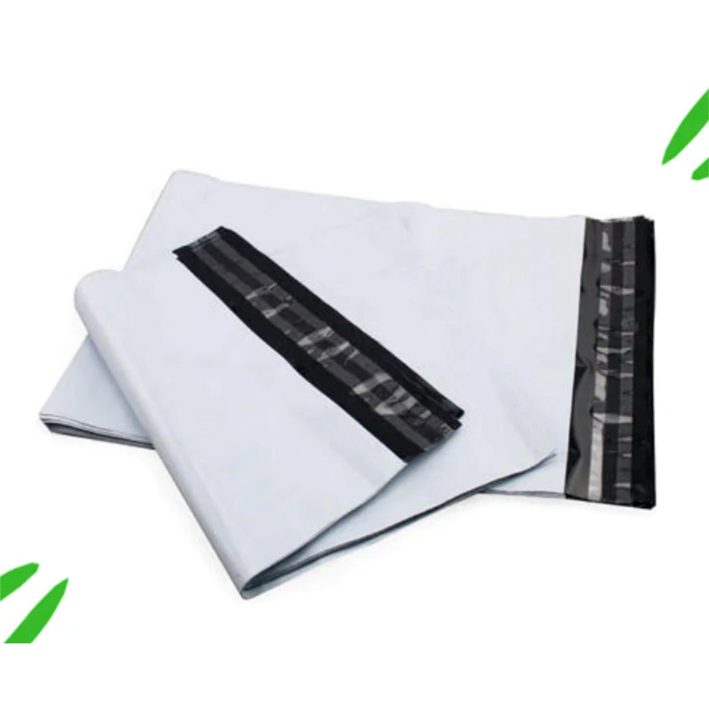 50 Pcs Courier Flyers Shipping Bags With Address Label Pocket - Sizes Available