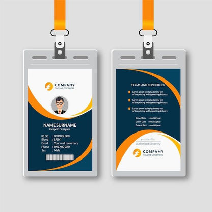 Custom PVC Card, Employee Card, Student ID Card