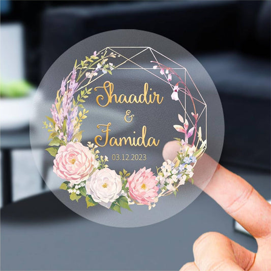 70 Pcs Customized Logo Stickers For Your Business