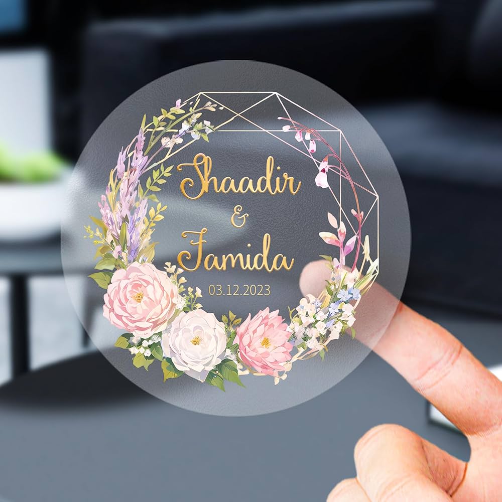 70 Pcs Customized Logo Stickers For Your Business