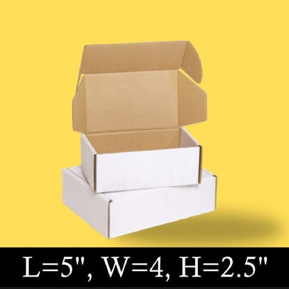 Pack of 20 Courier Mailer Boxes Hard Corrugated Box - Sizes Available