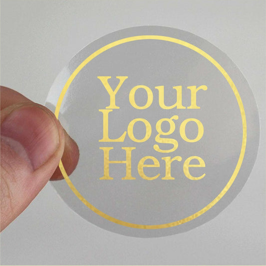 70 Pcs Customized Logo Stickers For Your Business