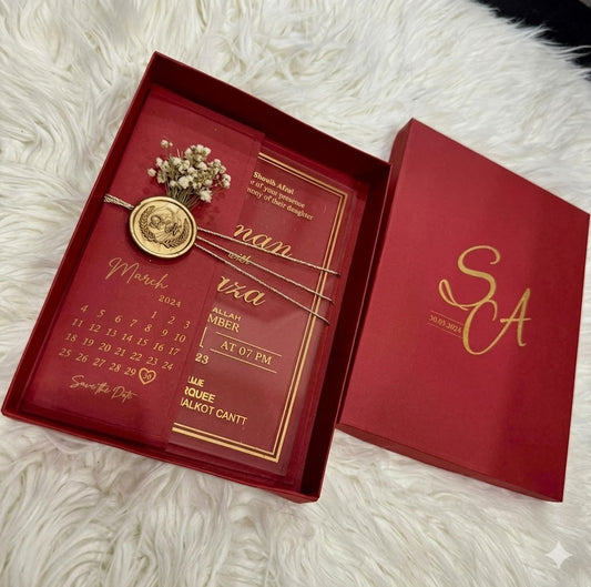 Luxury Wedding Cards – Premium Custom Invitations | Pak Printing