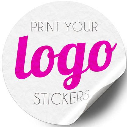 70 Pcs Customized Logo Stickers For Your Business