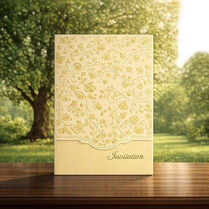 Customized Wedding Invitation Cards – Pack of 50 | Premium Personalized Wedding Cards | Stylish & Unique Invitation Design