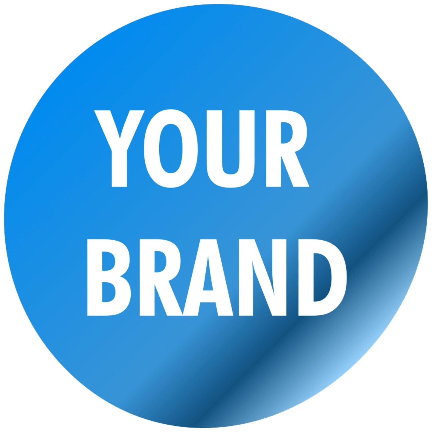 70 Pcs Customized Logo Stickers For Your Business