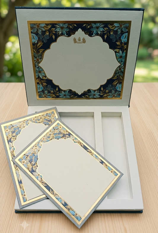 Premium Personalized Wedding Invitation Cards – Pack of 50 | Elegant Custom Wedding Cards