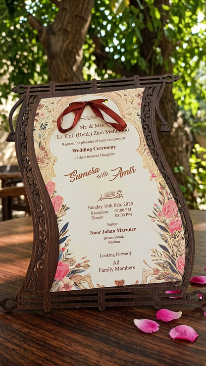Wedding Invitation Cards Pack of 50 | Custom Design | Premium Quality Invitation Cards
