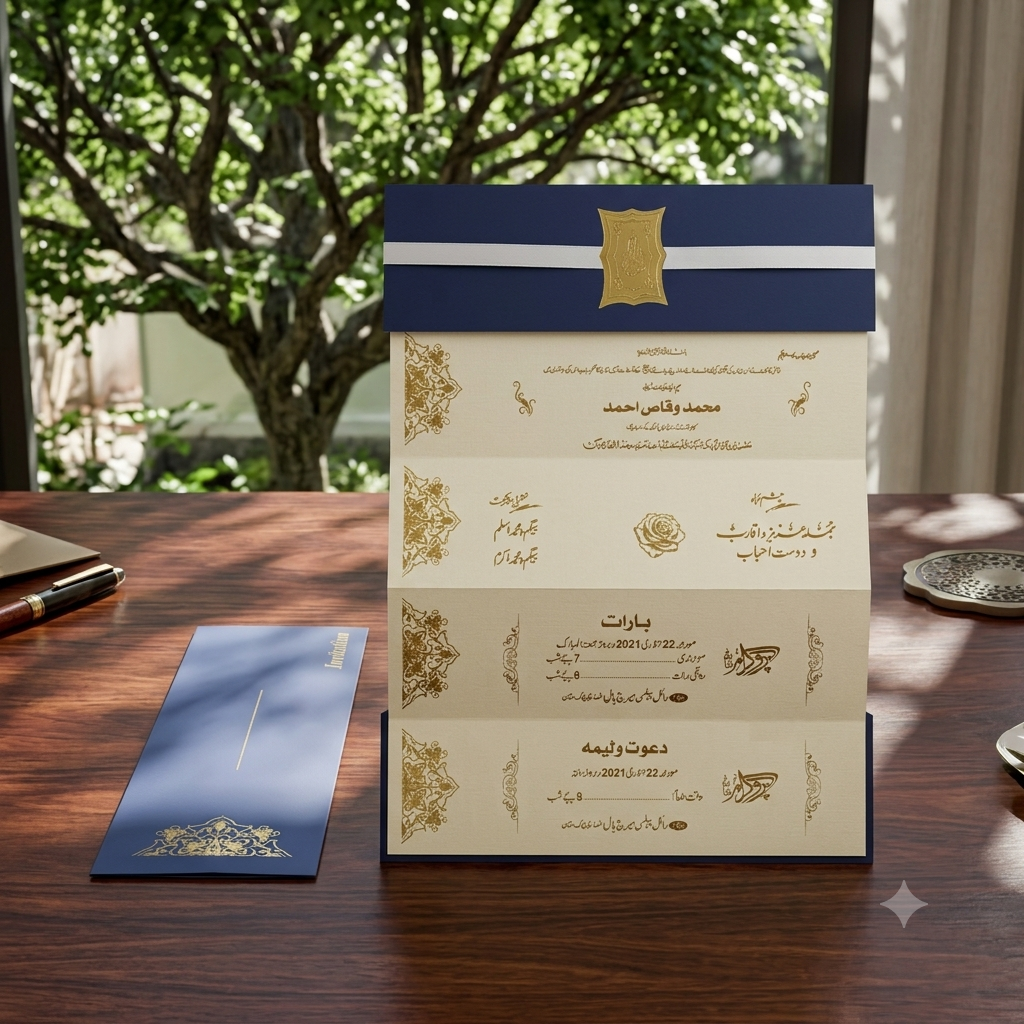 Luxury Custom Wedding Invitation Cards | Personalized Wedding Invitations Pakistan