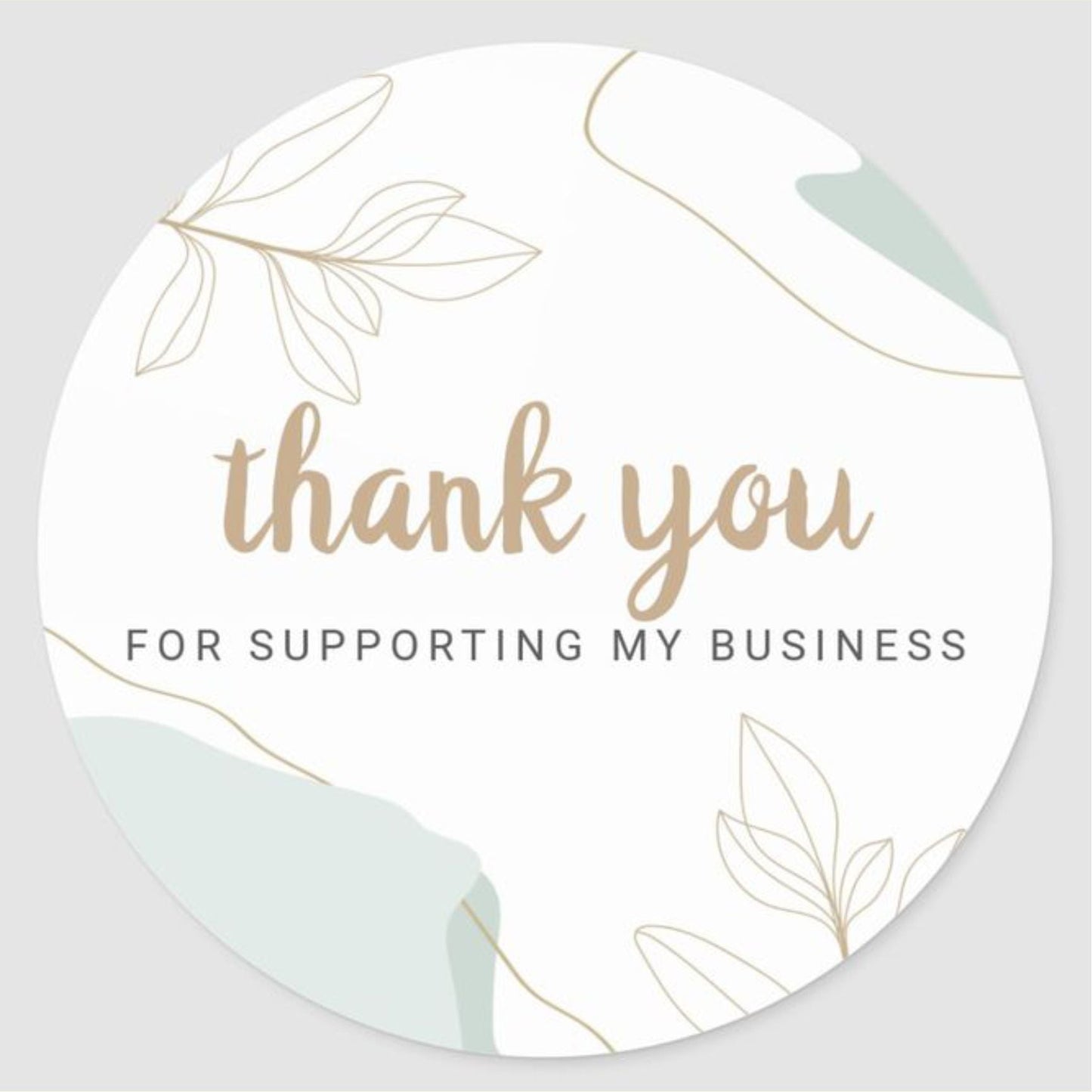 70 Pcs Customized Logo Stickers For Your Business