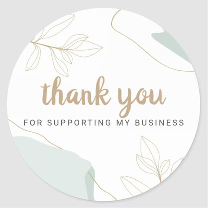 70 Pcs Customized Logo Stickers For Your Business