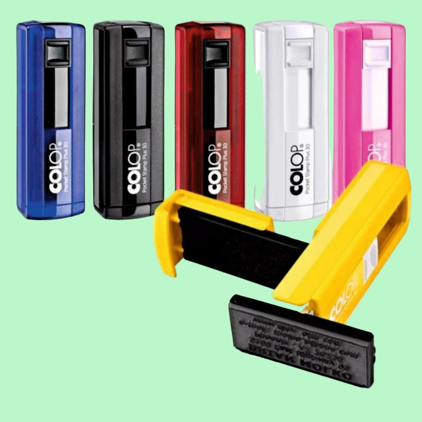 Customize pre ink pocket stamp trodat