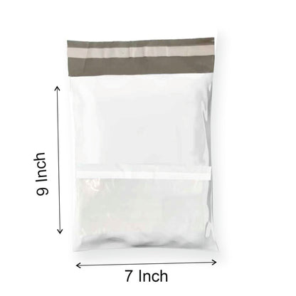 “50 Pcs Courier Flyers Shipping Bags with Address Label Pocket | Multiple Sizes – Secure & Durable Packaging”