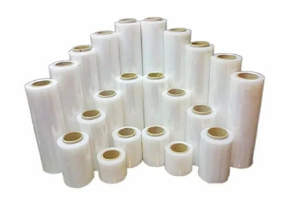 6 / 8 /12 / 19 Inch High Quality Shrink Wrap Stretch Roll | Sizes Available For Wrapping Products