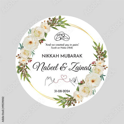 70 Pcs Customized Logo Stickers Own Your Design