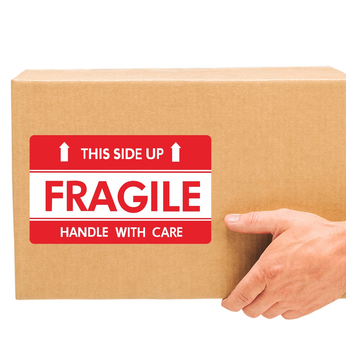 Fragile Stickers - Handle with Care Stickers Large - For Sensitive Items Pack of 20, 40,60 & 100