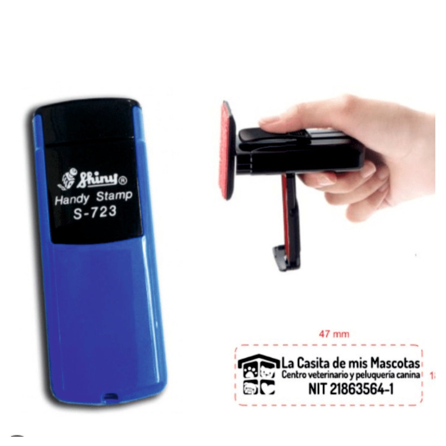 Customize pre ink pocket stamp trodat