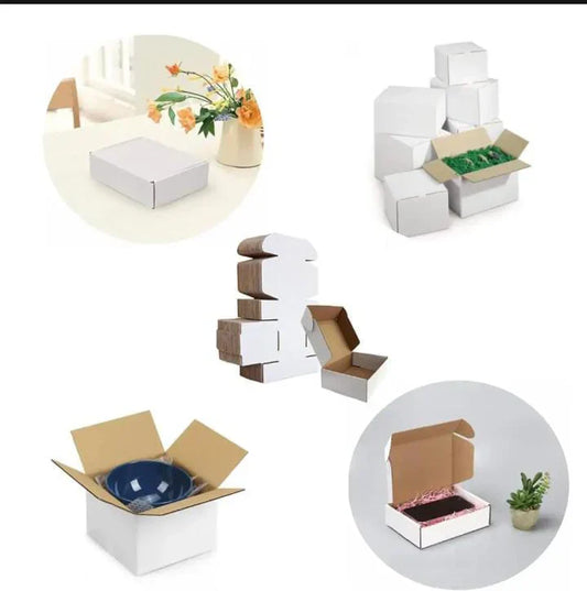 Courier Mailer Boxes Corrugated 3-Ply Sizes Available - Pack of 10