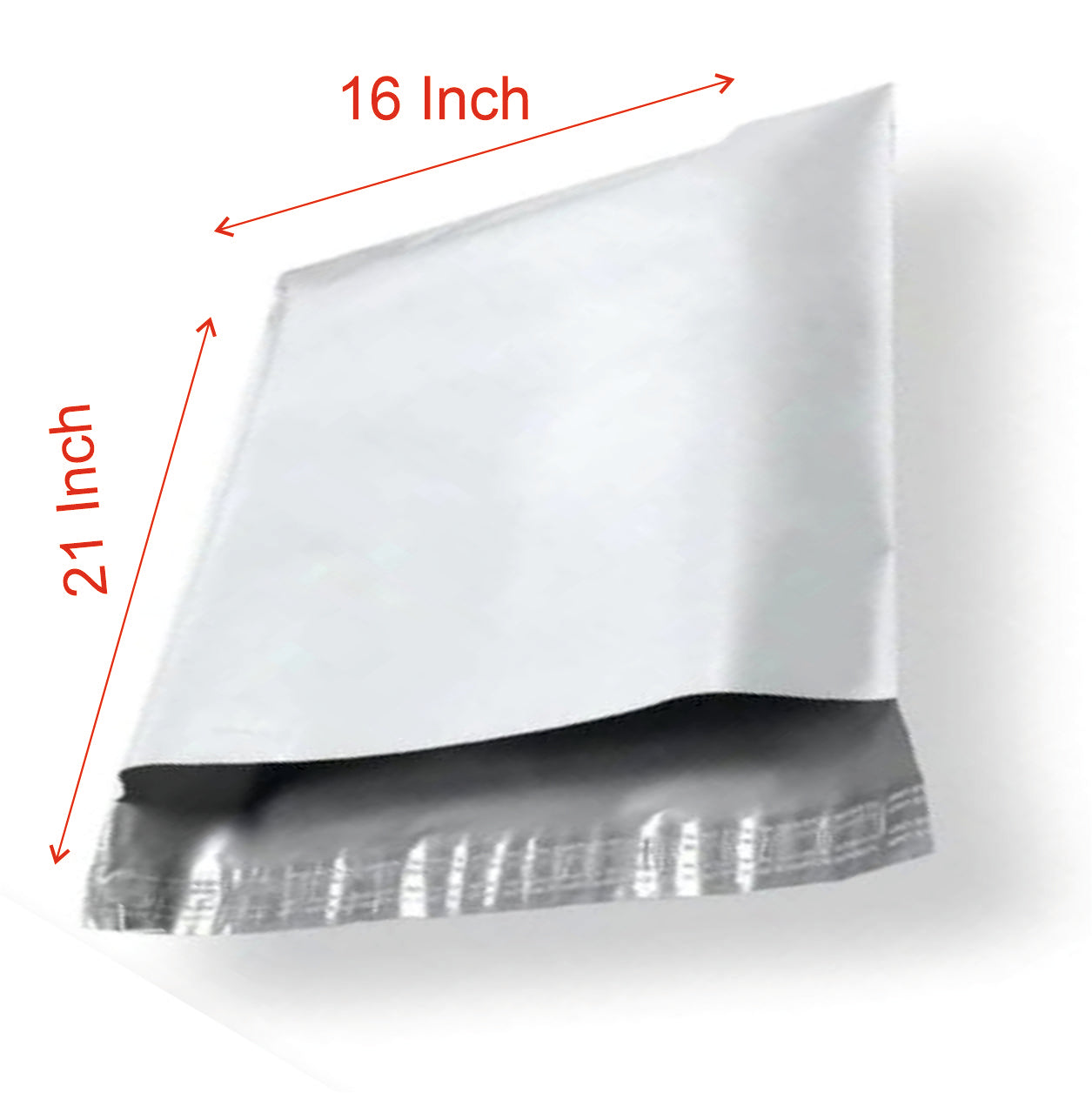 “50 Pcs Courier Flyers Shipping Bags with Address Label Pocket | Multiple Sizes – Secure & Durable Packaging”