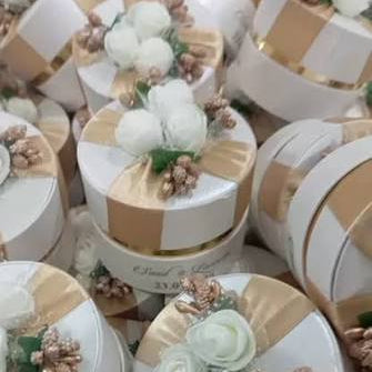 50x Nikkah Mubarak Bid Boxes.