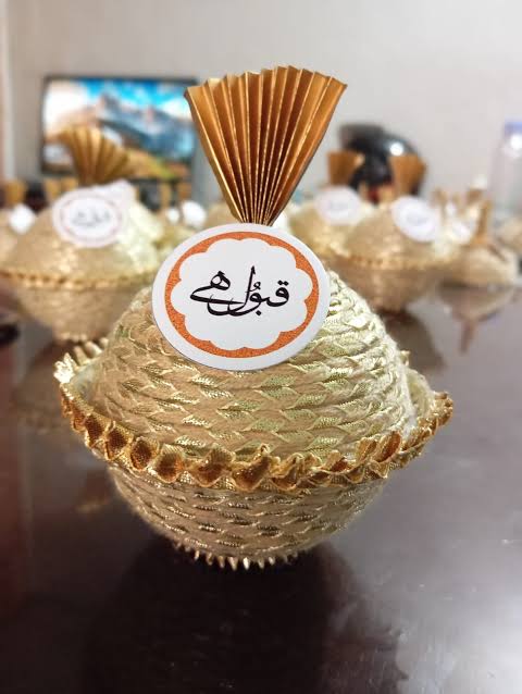 Nikkah Mubarak Bid Box (50pcs)