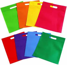 100 Pcs D-Cut Non Woven Bags