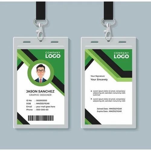 Custom PVC Card, Employee Card, Student ID Card