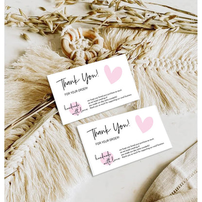 100 Thank you Cards, Thank You Card for Supporting Small Business